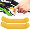 01 Bicycle Brake Handle Cover, High Wear Resistance Bicycle Handbrake Cover Absorb Vibration with 2 Bicycle Brake Lever Covers for Most Bicycles for Cyclist(Yellow) view 3