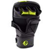 Ultimate - Performance Series - MMA Sparring Shooter Gloves - MMA Boxing Muay Thai Training Bag Work (XS/CH, Black / Green) view 3