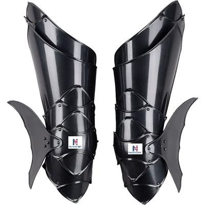 Nautical-Mart Rikomer Steel Leg Guards (Black)