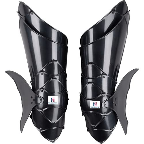 Nautical-Mart Rikomer Steel Leg Guards (Black)