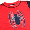 Marvel Boys Rash Guard Set - 2 Piece Spiderman Spidey & His Amazing Friends UPF50+ Swim Shirt & Swim Trunks for Boys (2T-12), Size 10-12, Red/Black Spider- Man view 3
