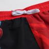Marvel Boys Rash Guard Set - 2 Piece Spiderman Spidey & His Amazing Friends UPF50+ Swim Shirt & Swim Trunks for Boys (2T-12), Size 10-12, Red/Black Spider- Man view 4