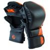 Ultimate - Performance Series - MMA Sparring Shooter Gloves - MMA Boxing Muay Thai Training Bag Work (XS/CH, Black/ Orange) view 2