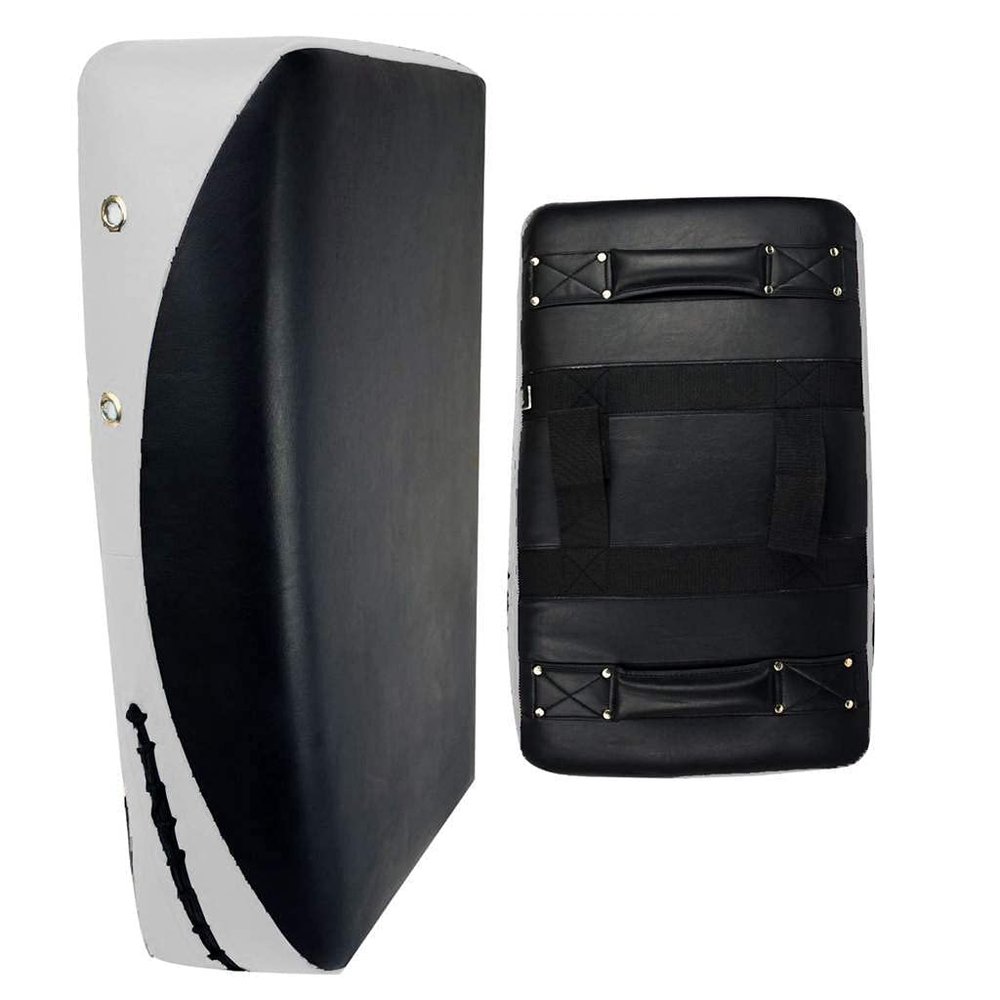 UFG Ultimate - Performance Series - Kick Shield - Four Handles - Kickboxing MMA Training (White)