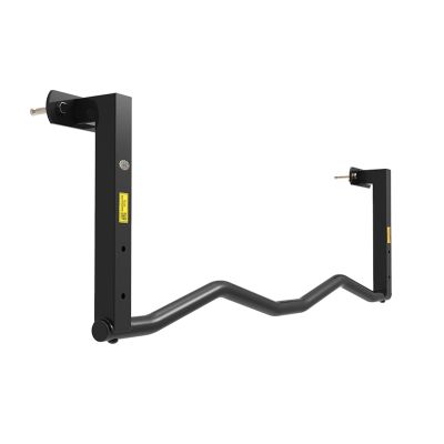 Pull up Bar Hua Indoor and Outdoor Horizontal Bars Male and Female Muscle Strength Training, Wall-Mounted Pull-up Bar, for Home Gyms, Easy Beam Installation (Color : Steel, Size : Style2)