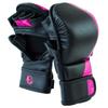 Ultimate - Performance Series - MMA Sparring Shooter Gloves - MMA Boxing Muay Thai Training Bag Work (L/XL, Black / Purple) view 1