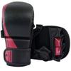 Ultimate - Performance Series - MMA Sparring Shooter Gloves - MMA Boxing Muay Thai Training Bag Work (L/XL, Black / Pink) view 1