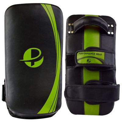 UFG Ultimate - Performance Series - Thai Pad - Boxing MMA Muay Thai Training Targeting (Lime Green)