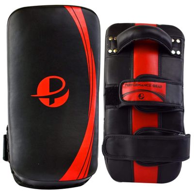 UFG Ultimate - Performance Series - Thai Pad - Boxing MMA Muay Thai Training Targeting (Red)