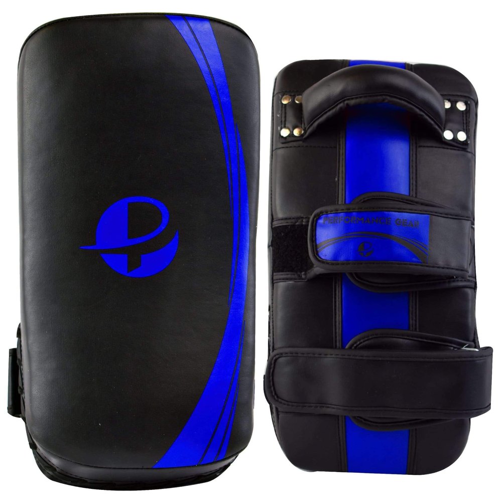 UFG Ultimate - Performance Series - Thai Pad - Boxing MMA Muay Thai Training Targeting (Blue)