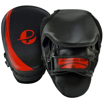 UFG Ultimate - Performance Series - Focus Pads - MMA Boxing Muay Thai Training Protection (Red)
