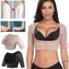 Zzple Arm Compression Sleeve Women - Arm Shaper Post Surgical Slimmer Compression Sleeves Compression Sleeves Upper Humpback Posture Corrector Tops Women Shoulder Shapewear Back Support view 2