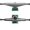 Moose Old School 80's Skateboard Complete 30" Natural with Hollow 7.0 Silver/Green Trucks, 58mm Green Wheels view 3