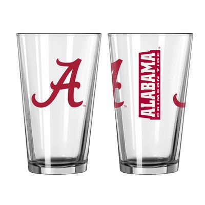 logobrands Alabama 16oz Gameday Pint Glass