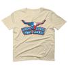 VICES AND VIRTUESS Texas State Flag Don't Mess with Texas Bull Lone Star for Men T Shirt (Beige 2X-Large) view 1