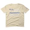 0181. Blue Lives Matter American Flag Thin Blue Line USA Police Support Patriotic Style for Men T Shirt (Beige X-Large)
