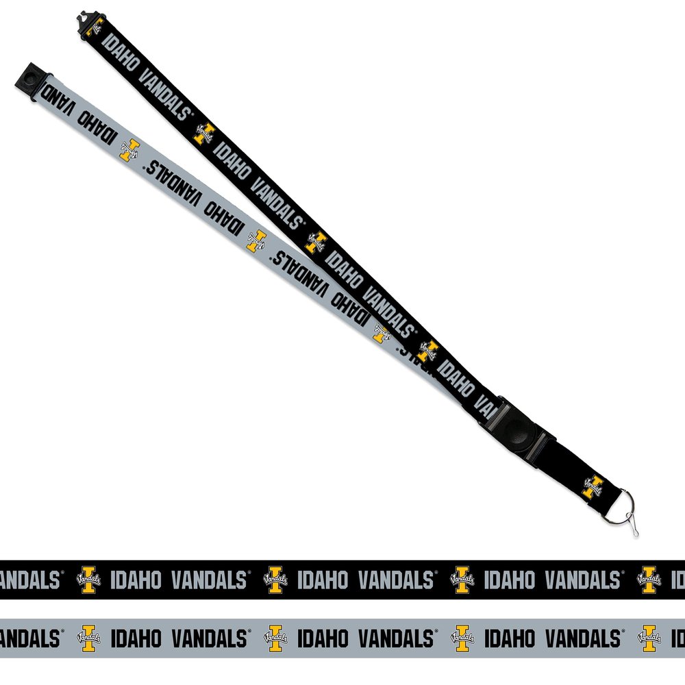 Rico Industries NCAA Idaho Vandals 18" x 1" Premium Unisex-Adult Safety Breakaway Lanyard