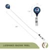 Desert Cactus Colorado Avalanche Retractable Badge Holder NHL Team ID Reel with Ticket Clip for Lanyard, Work, School & Office Access view 3