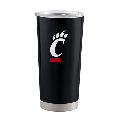 Logo Brands NCAA Cincinnati Bearcats Game Day 20 oz Stainless Steel Tumbler  Vacuum Insulated Double Wall Travel Mug with Slider Lid,Team Color - Keeps Drinks Hot & Cold for Hours
