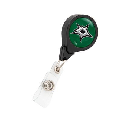 Desert Cactus Dallas Stars Retractable Badge Holder NHL Team ID Reel with Ticket Clip for Lanyard, Work, School & Office Access