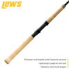 Lew's Wally Marshall Classic Signature Jigging Fishing Rod, 9-Foot 1-Piece IM8 Graphite Rod, Medium-Light Power with Moderate Action, Stainless Steel Guides, Cork Handle, Black view 4