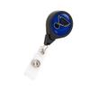 Desert Cactus St. Louis Blues Retractable Badge Holder NHL Team ID Reel with Ticket Clip for Lanyard, Work, School & Office Access view 1