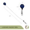 Desert Cactus St. Louis Blues Retractable Badge Holder NHL Team ID Reel with Ticket Clip for Lanyard, Work, School & Office Access view 3