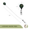 Desert Cactus Minnesota Wild Retractable Badge Holder NHL Team ID Reel with Ticket Clip for Lanyard, Work, School & Office Access view 3