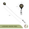 Desert Cactus Boston Bruins NHL Team Retractable Badge Holder NHL Team ID Reel with Ticket Clip for Lanyard, Work, School & Office Access view 3