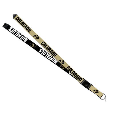 Rico Industries NCAA Colorado Buffaloes 18" x 1" Premium Unisex-Adult Safety Breakaway Lanyard
