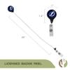 Desert Cactus Tampa Bay Lightning Retractable Badge Holder NHL Team ID Reel with Ticket Clip for Lanyard, Work, School & Office Access view 3