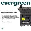Evergreen Single Pistol Case - USA Made Mil Spec Single Pistol w/Magazine storage capacity case - Best hard protective case for home storage and secure travel view 3