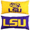 College Covers Everything Comfy LSU Tigers 2 Sided Bolster Small Travel Pillow Decorative Pillow 16 x 6 view 1