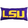 College Covers Everything Comfy LSU Tigers 2 Sided Bolster Small Travel Pillow Decorative Pillow 16 x 6 view 2
