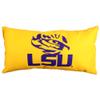 College Covers Everything Comfy LSU Tigers 2 Sided Bolster Small Travel Pillow Decorative Pillow 16 x 6 view 3