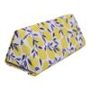 Real Sic Glasses Case for Men and Women - Magnetic Folding Hard Shell Sunglass Holder - Vegan Leather Eyeglass Protector, Variety of Styles Inspired by Nature - (Lemon) view 4