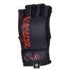 Ultimate Series MMA Gloves - MMA Boxing Muay Thai Training & Fight (Black Red, S/M) view 2