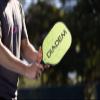 Diadem Riptide Pickleball Paddle | Honeycomb Core, Fiberglass Face | Ultra Sleek Edge Guard, Easy to Swing, Adds Spin & Power | Indoor/Outdoor | USAPA Approved (Electric Yellow) view 3