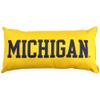 College Covers Everything Comfy Michigan Wolverines 2 Sided Bolster Small Travel Pillow Decorative Pillow 16 x 6 view 2