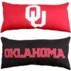 College Covers Everything Comfy Oklahoma Sooners 2 Sided Bolster Small Travel Pillow Decorative Pillow 16 x 6 view 1