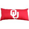 College Covers Everything Comfy Oklahoma Sooners 2 Sided Bolster Small Travel Pillow Decorative Pillow 16 x 6 view 2