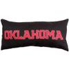 College Covers Everything Comfy Oklahoma Sooners 2 Sided Bolster Small Travel Pillow Decorative Pillow 16 x 6 view 3
