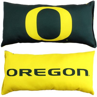 College Covers Everything Comfy Oregon Ducks 2 Sided Bolster Small Travel Pillow Decorative Pillow 16 x 6