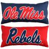 College Covers Everything Comfy Ole Miss Rebels 2 Sided Bolster Small Travel Pillow Decorative Pillow 16 x 6 view 1