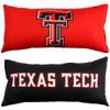 College Covers Everything Comfy Texas Tech Red Raiders 2 Sided Bolster Small Travel Pillow Decorative Pillow 16 x 6 view 1