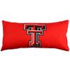 College Covers Everything Comfy Texas Tech Red Raiders 2 Sided Bolster Small Travel Pillow Decorative Pillow 16 x 6 view 3