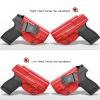 Amberide S&W Shield Plus IWB Holster,Kydex-Boltaron Inside Waistband Fit M&P Shield Plus M2.0 M1.0 3.1" 9mm/.40,Secure Retention,Quick Draw,030 Cant view 2