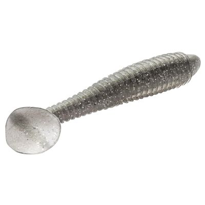 Strike King Rage Swimmer Fishing Lure, Soft Plastic Paddletail Minnow, Sleek Nose Cone, Softly Ribbed Body, Thin Tail