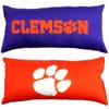 College Covers Everything Comfy Clemson Tigers 2 Sided Bolster Small Travel Pillow Decorative Pillow 16 x 6 view 1