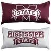 College Covers Everything Comfy Mississippi State Bulldogs 2 Sided Bolster Small Travel Pillow Decorative Pillow 16 x 6 view 1